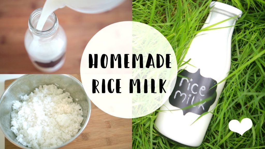 Homemade rice milk